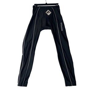 Osopola Unisex Black Lycra Sponge Padded‎ Cycling Bike Bicycle Pants Sz XL NEW